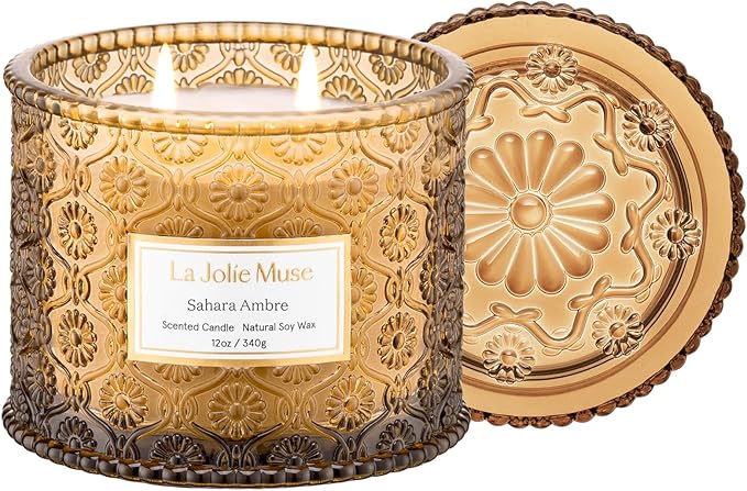 LA JOLIE MUSE Sahara Amber Scented Candles by LaJol%C3%ADeMuse