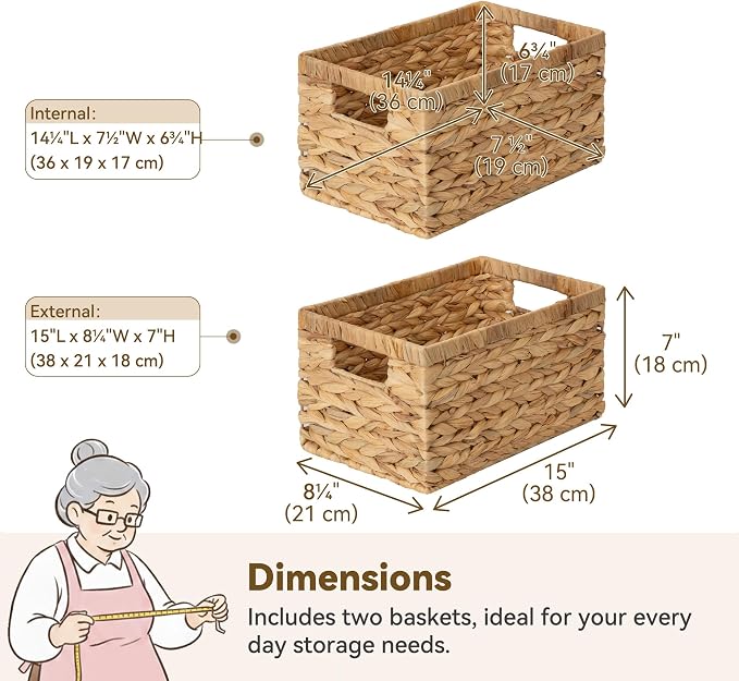 GRANNY SAYS Wicker Storage Baskets - Image 2