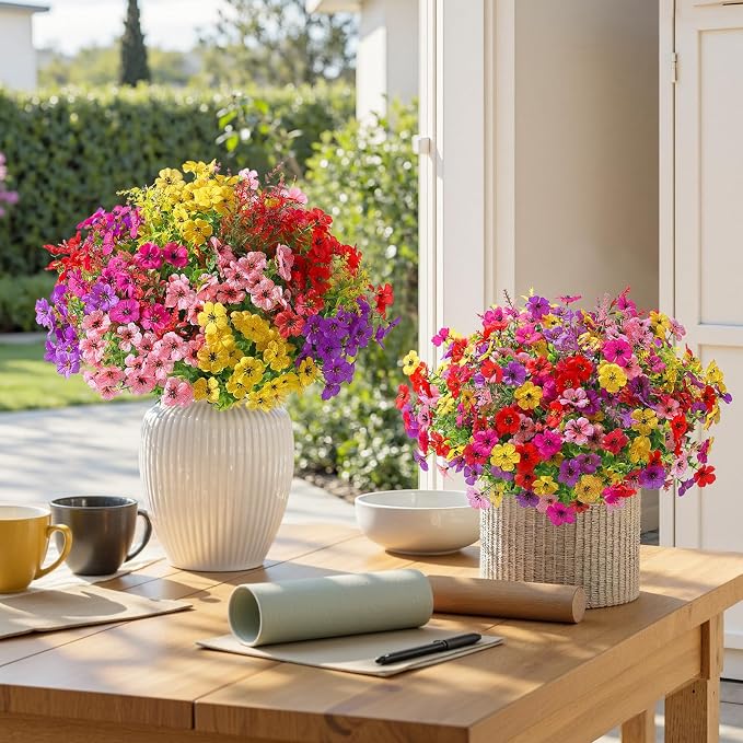 SHareconn 96 Bundles Artificial Flowers - Image 5