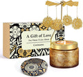 Curimama Rose Sunflower Rotating Scented Candle Gift by Curimama