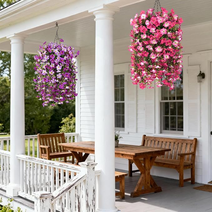 INQCMY Artificial Fake Flowers Plants - Image 6