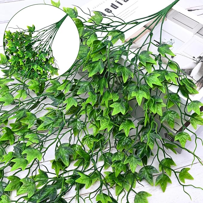 Artificial Hanging Ivy for Outdoors - Image 3