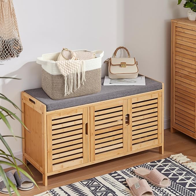 OIASKET Storage Baskets for Organizing, Woven Baskets for Shelves, Rectangle - Image 5