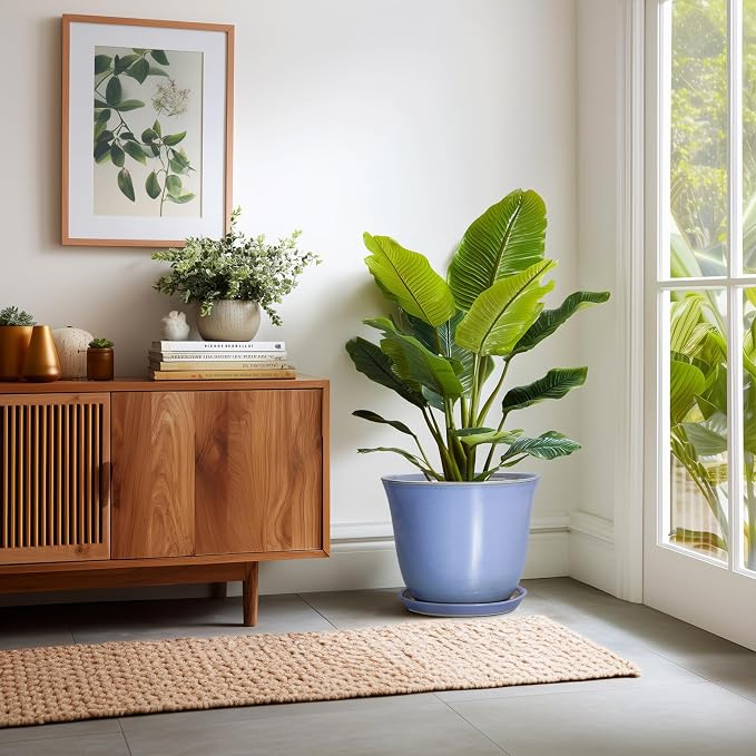 12 Inch Pots for Plants, Ceramic Planter - Image 6