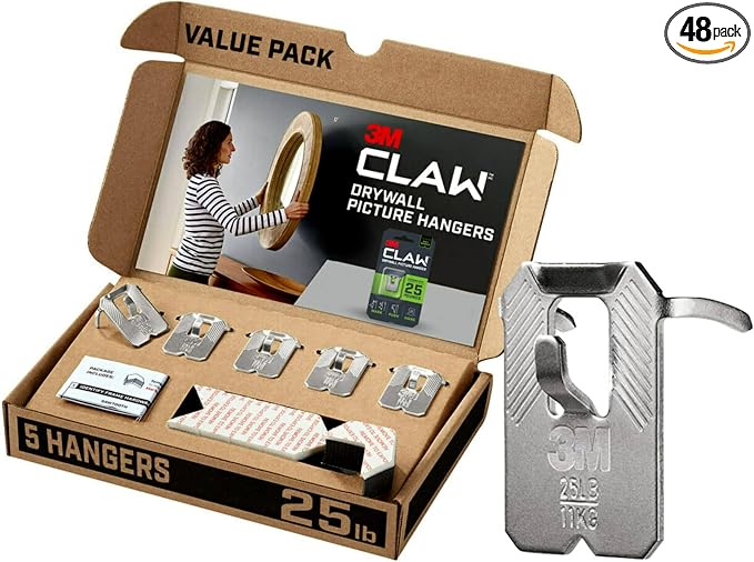 3M CLAW 25 lb. Drywall Picture Hanger by 3MCLAW%E2%84%A2