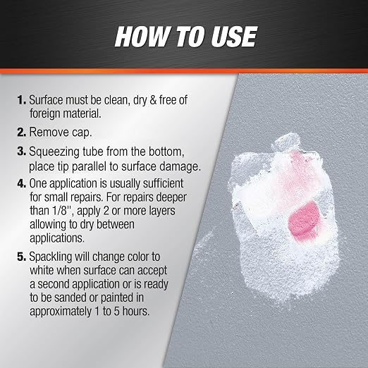 DAP DryDex Dry Time Indicator Spackling, 1 oz - Image 4