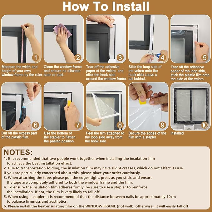 Adjustable Window Insulation Kit - Image 6