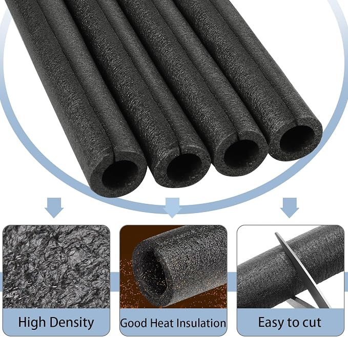 4 Pack Foam Pipe Insulation - Image 3