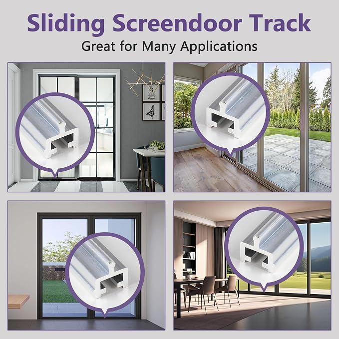 Aluminium Screen Door Track, Screen Track Repair, Sliding Door Track Replacement - Image 5