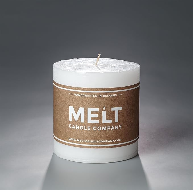 Melt Candle Pillar Candles, 3 Pack - Image 7