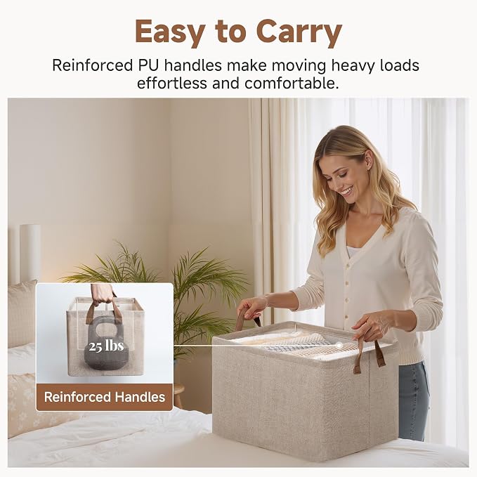 StorageWorks Fabric Storage Bins, Extra Large, - Image 5