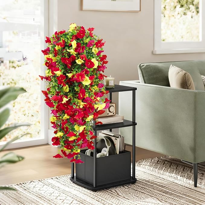 4-Pack Fake Hanging Plants, Faux Hanging Plant Artificial Greenery - Image 7