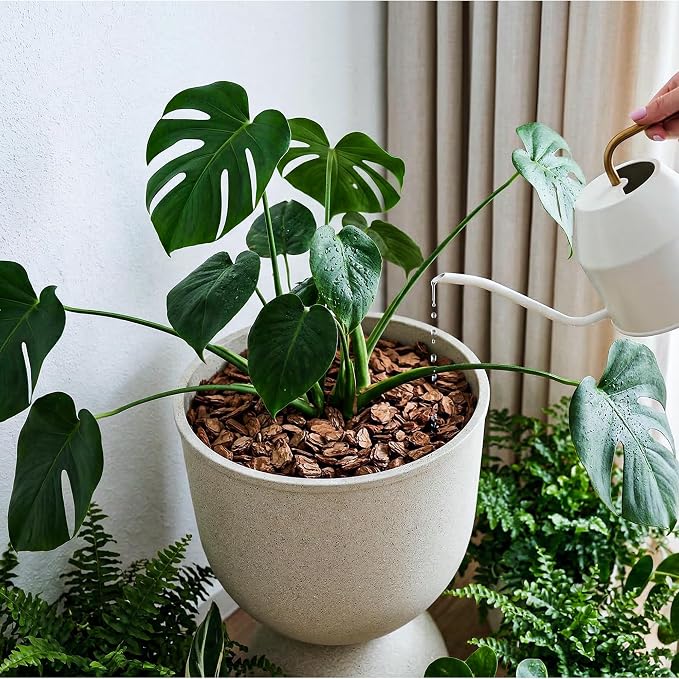 KOL Planters Flower Pots, Plastic Urn Planters - Image 5