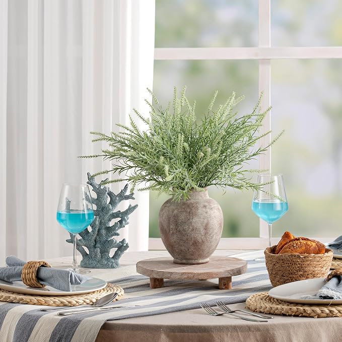 Ceramic Flower Vases Home Decor, Rustic Farmhouse Decorative Vase Pottery - Image 5