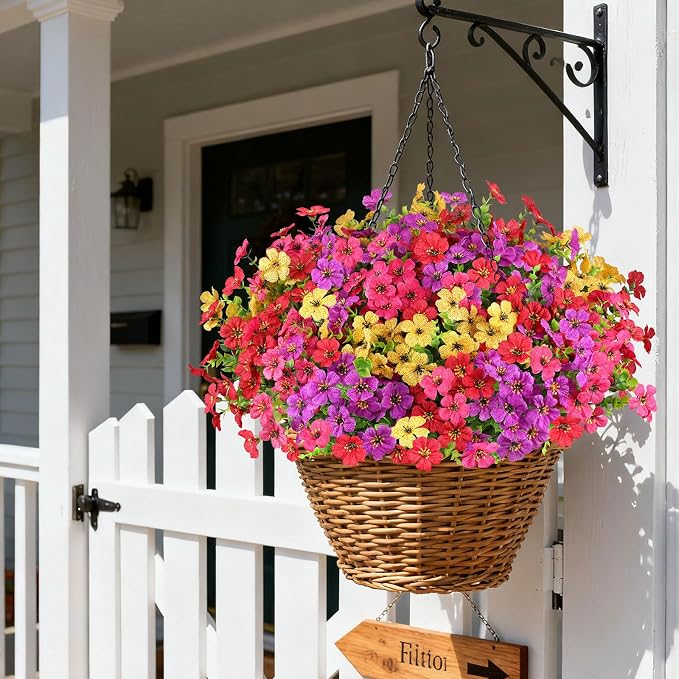 16PCS UV Resistant Artificial Flowers - Image 4