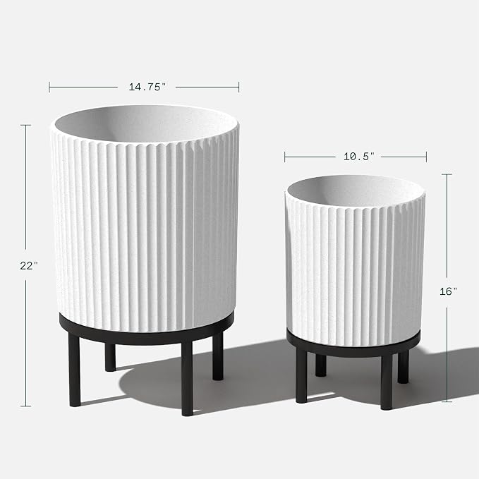 Veradek Demi Series Raised Duo Planters - Image 3