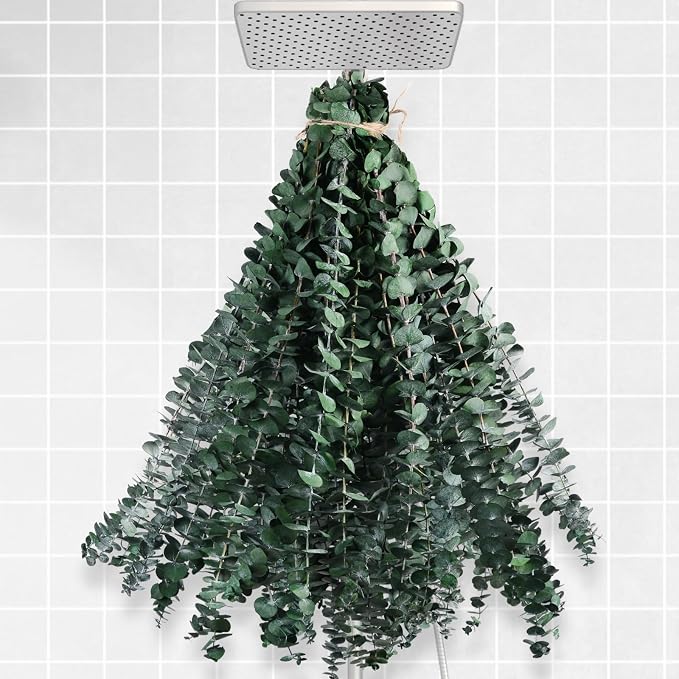 36 PCS Dried Eucalyptus for Shower Hanging 17 Preserved Eucalyptus Stems | - Image 8