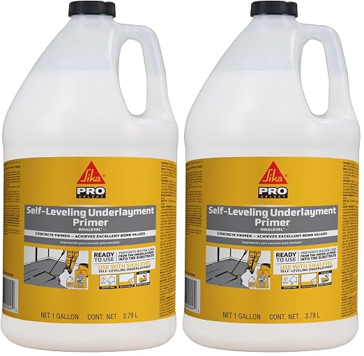 SIKA Corporation 517003 1 Gallon White Sikalevel Self-Leveling Underlayment by SIKAUSA