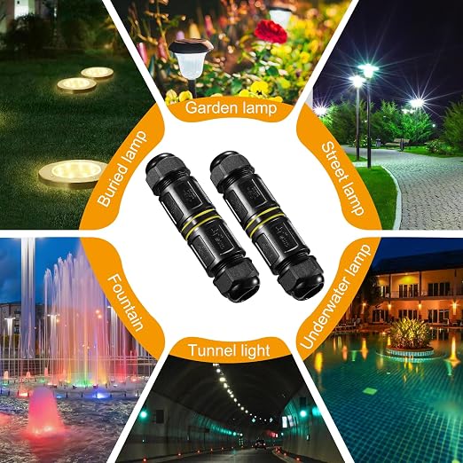 IP68 Waterproof Junction Box Outdoor I-Shape 2way 5Pin M25 Wire Range 4-14mm - Image 6