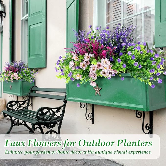 20 Bundles Artificial Spring Summer Flowers Bulk - Image 5