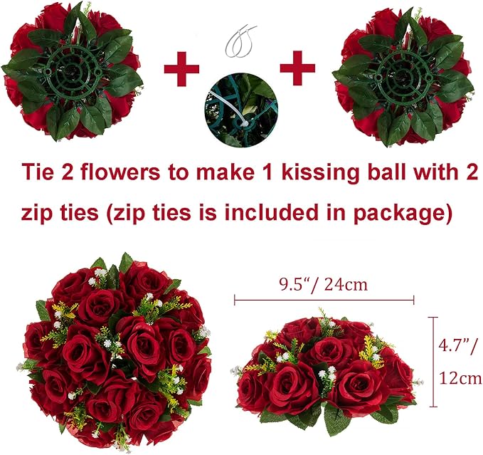 BLOSMON Wedding Flowers Centerpieces - Image 3