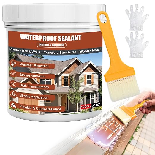 Invisible Waterproof Agent 35oz | Transparent Sealant by PIBEIBUK