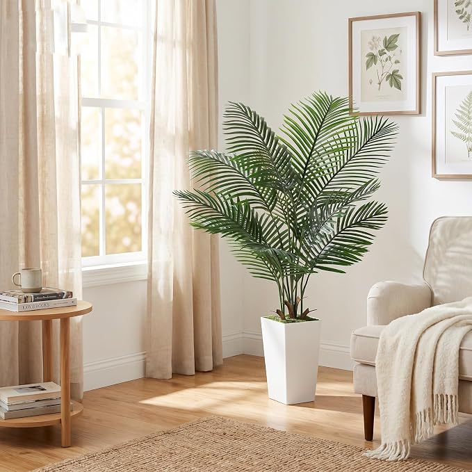 VIVATREES Palm Tree 6FT Artificial, 72in Tall Faux Palm Tree - Image 7
