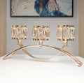 3 Arms Crystal Bowl Tealight Candelabra Votive Candle Stand, Candlestick by KOLNLALA