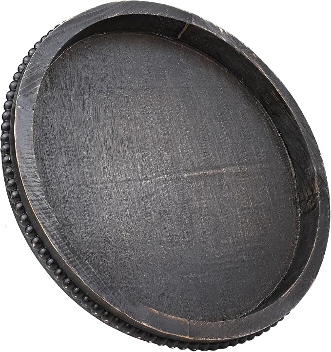 Hrastany Round Wooden Serving Tray by Hrastany