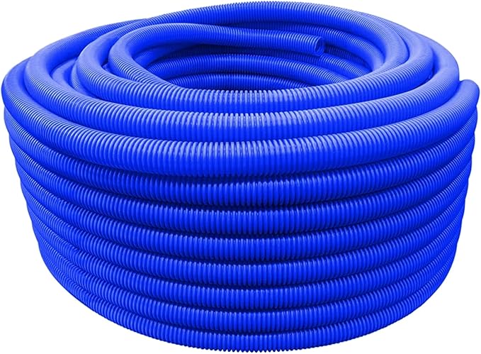 Flexible Polyethylene HDPE Non-Split Corrugated Wire Loom Tubing by HydroMaxx