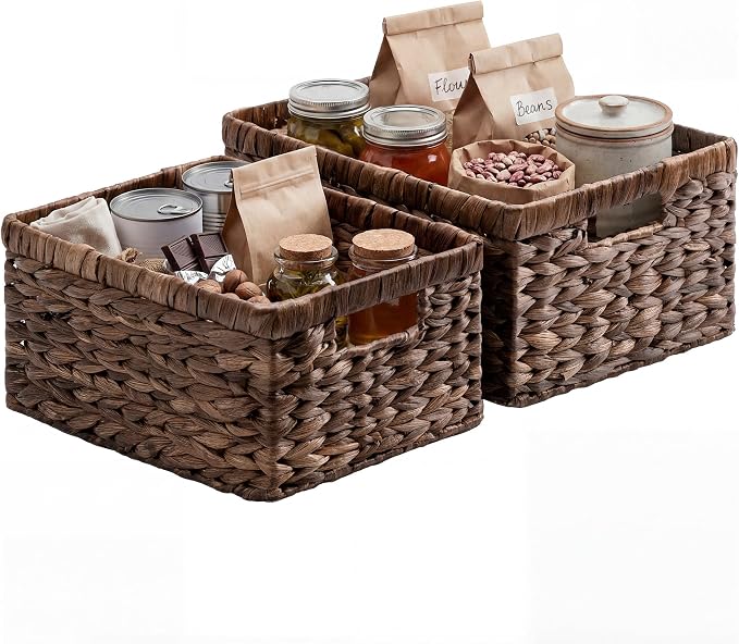 StorageWorks Large Wicker Baskets by StorageWorks