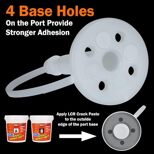 Polygem LCR Injection Ports for Concrete Repair, Use - Image 3