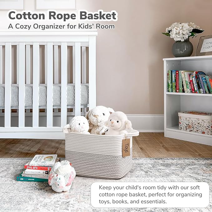 Goodpick Woven Rope Storage Basket - Image 2