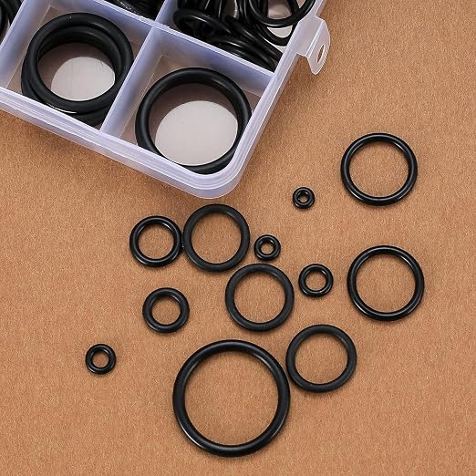 200 Pcs O Ring Assortment Kit, Rubber Washer Orings, Automotive, Air Gas - Image 4