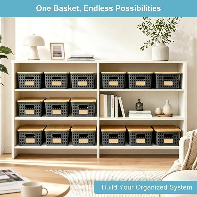 Small Plastic Storage Bins - Image 6