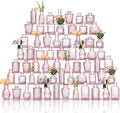 Glass Bud Vases Set of 64 by Unknown