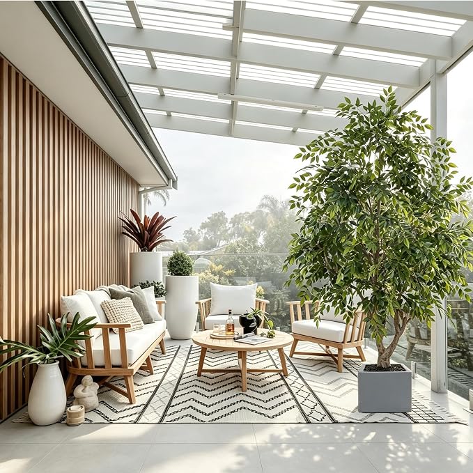 GTIDEA 8ft Artificial Ficus Tree - Image 7