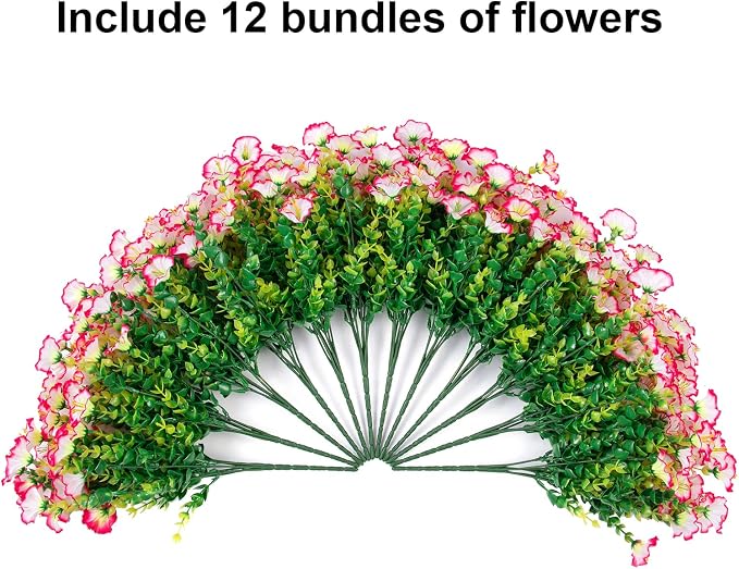 Artificial Faux Outdoor Flowers Plants - Image 4