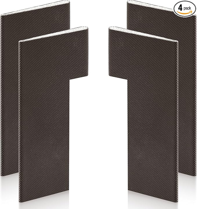 Zonon 4 Pcs Door Corner Seals Foam Innovation Brown | Self-adhesive Backing by Zonon