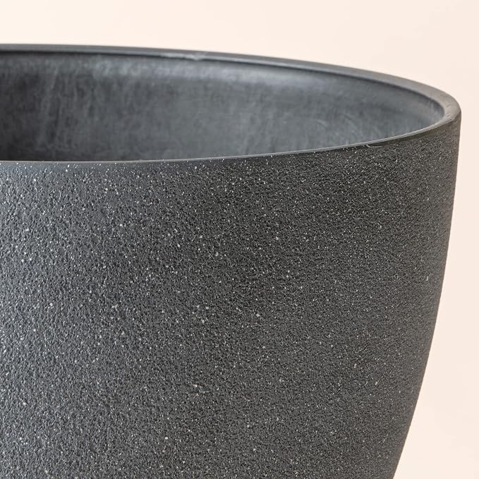 LA JOLIE MUSE Planter Pots, Indoor Outdoor Flower Pot, 8.6+7.5 Inch 2 Pack | - Image 4