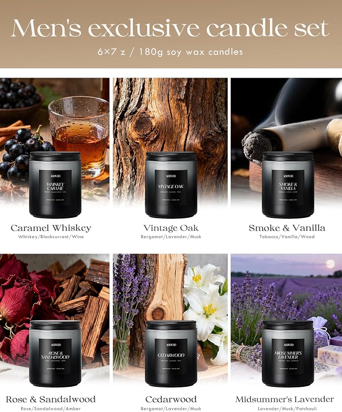 AOOVOO Scented Candles Set - Image 4