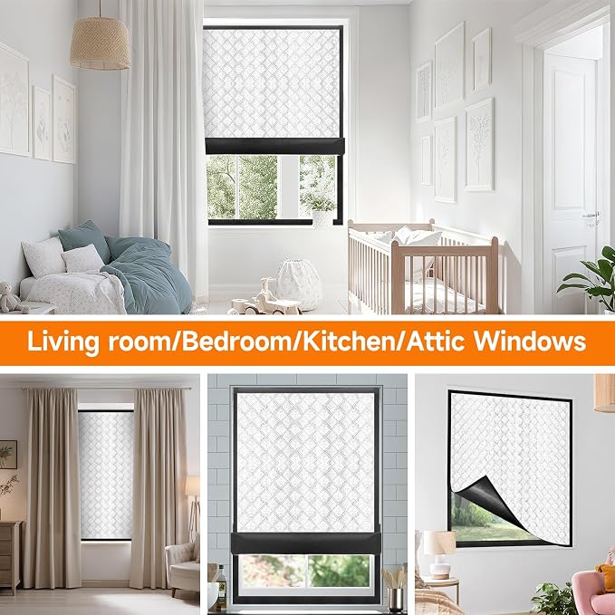 Insulated Window Cover, Veanusiver Upgraded Oxford Cloth Waterproof Thermal - Image 7