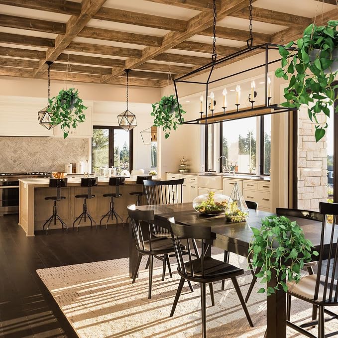 TNNTOPELE 2 Pack Hanging Plant Fake Plants - Image 6
