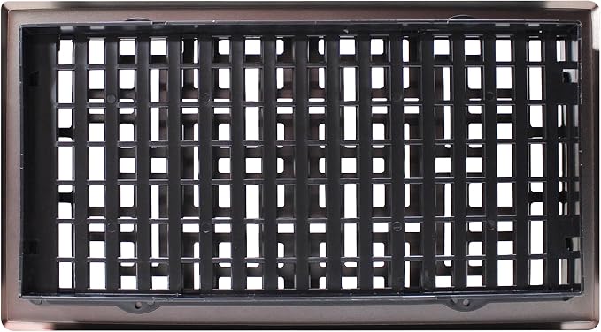 Decor Grates AJH614-RB Oriental Floor Register, Rubbed Bronze Finish - Image 8