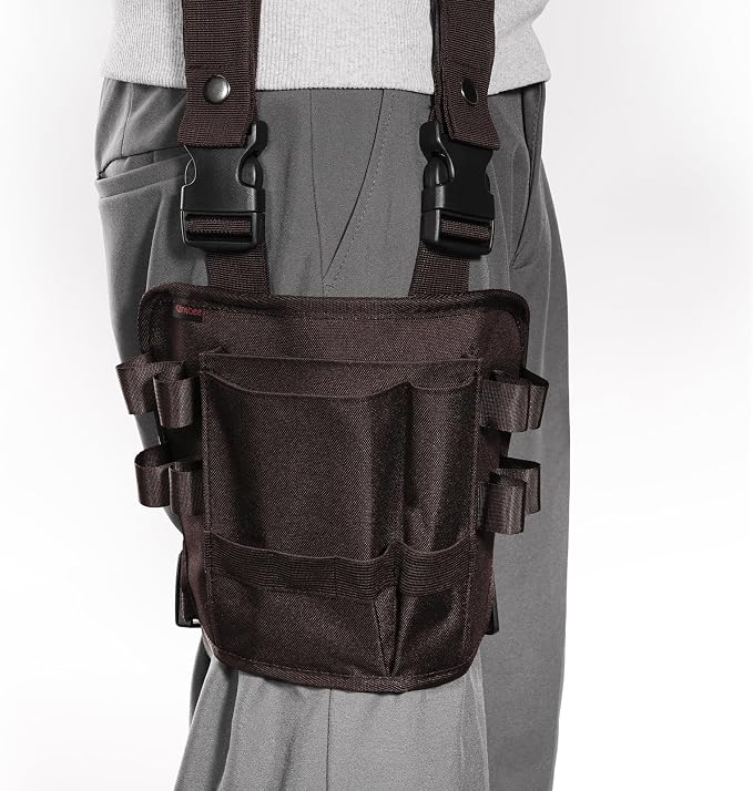 Tool Pouch Holster with Belt Clip Around Your Leg | Nylon, Electrician - Image 3