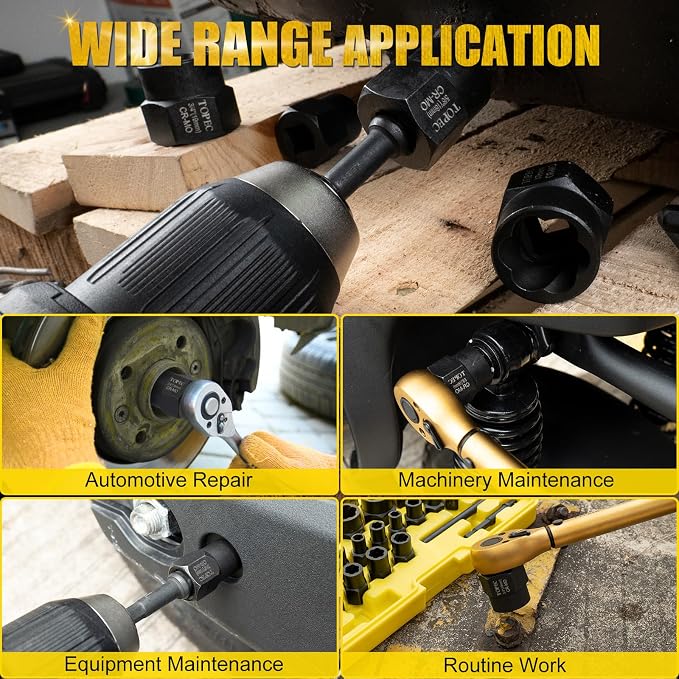 Bolt Extractor Kit, 35-Piece Broken Bolt Extractor Set | Impact Bolt & Nut - Image 6