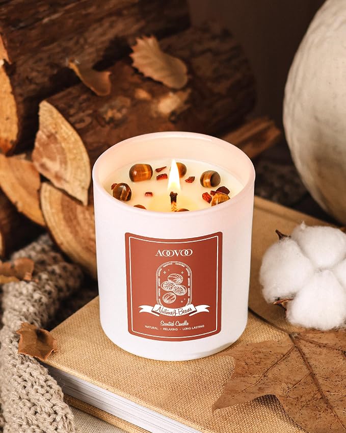 AOOVOO Nutmeg Beans Scented Candles - Image 6
