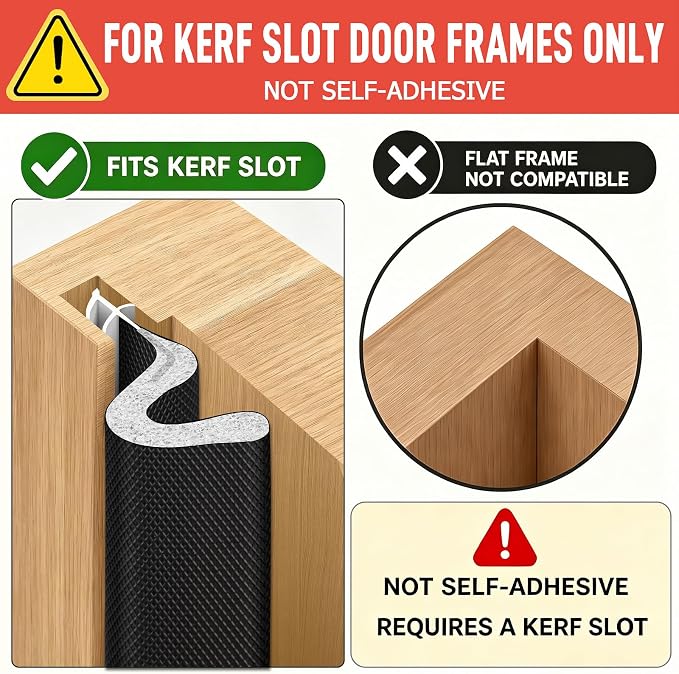 Litaibai Kerf Door Weather Stripping - Image 2