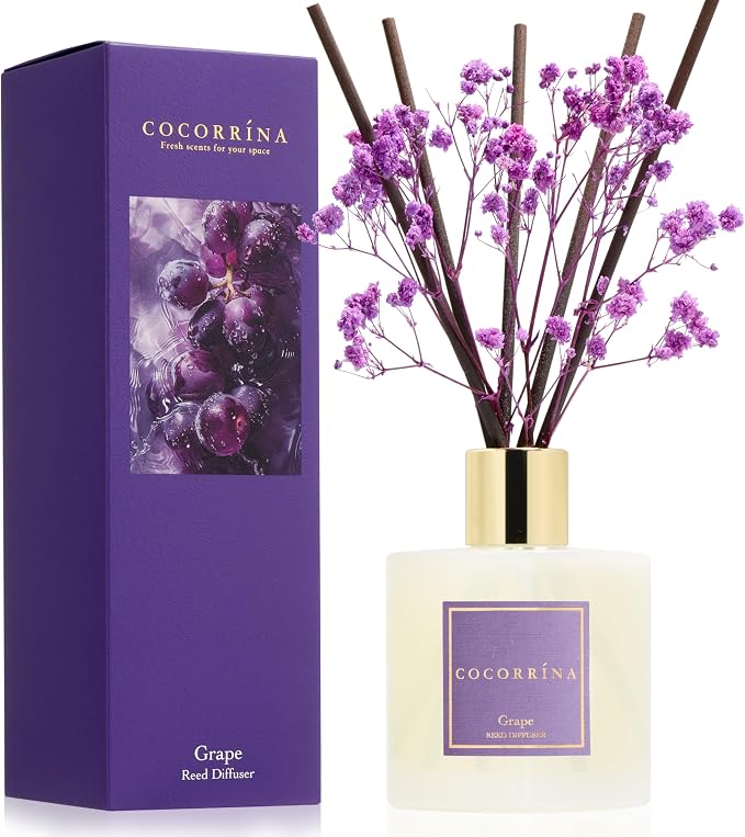 Reed Diffuser - Grape 6.7 fl oz Reed Diffuser by COCORR%C3%8DNA