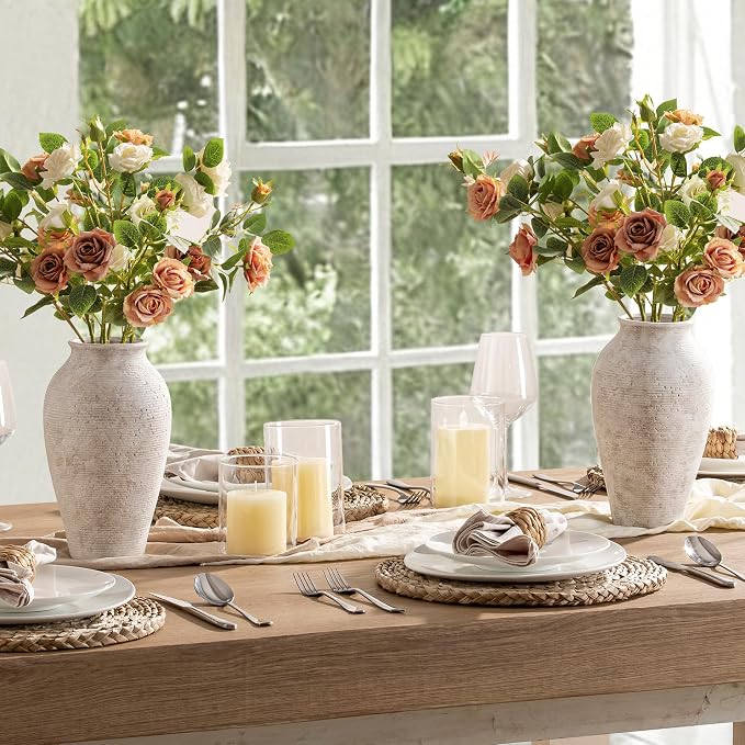 Vanselia Ceramic Flower Vase Home Decor - Image 5